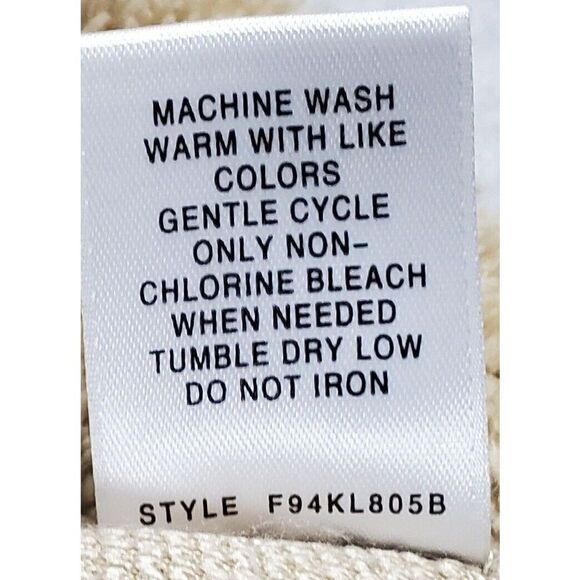 Class Club Unisex Kids Sweater Half  Zip Pullover Size 14/16 Fleece Tan Soft - Picture 7 of 8